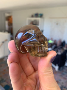 Citrine Skull