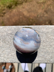 8th Vein Ocean Jasper Sphere