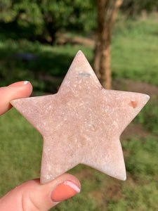 Pink Amethyst Star