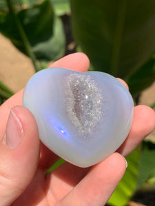 Aura Agate Druzy Star*