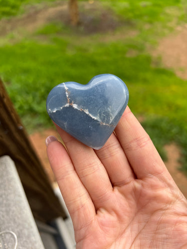 Angelite Heart