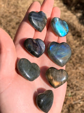 Load image into Gallery viewer, Labradorite Heart Intuitively Selected*