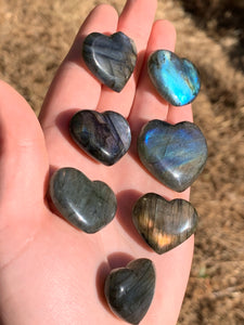 Labradorite Heart Intuitively Selected*