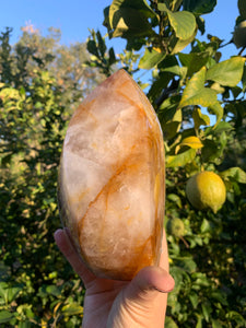 Golden Healer Quartz Flame*