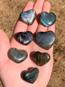 Labradorite Heart Intuitively Selected*