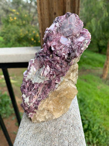 Lepidolite and Citrine