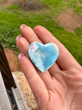 Load image into Gallery viewer, Larimar Heart Cab