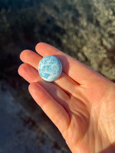 Larimar Oval Cabochon