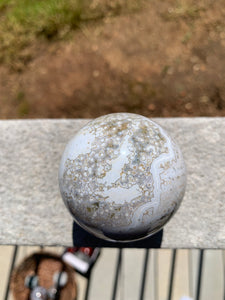 8th Vein Ocean Jasper Sphere