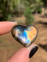 Load image into Gallery viewer, Labradorite Heart Intuitively Selected*