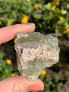 1 Medium Green Calcite Intuitively Selected*