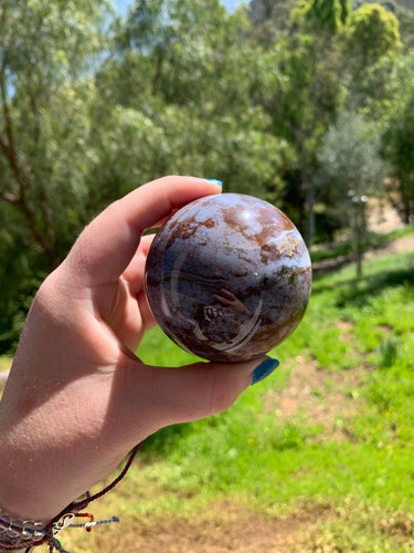 5th Vein Ocean Jasper Sphere