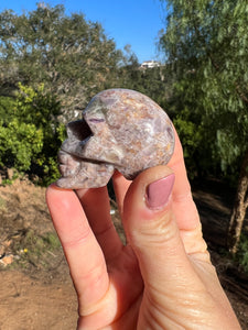 Charoite Skull*