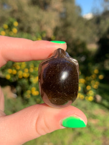 Rutilated Quartz Skull*