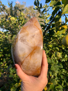 Golden Healer Quartz Flame*