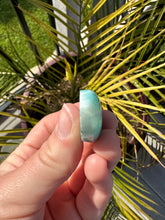 Load image into Gallery viewer, Larimar Warped Teardrop Cabochon