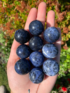 1 Blue Sodalite Sphere