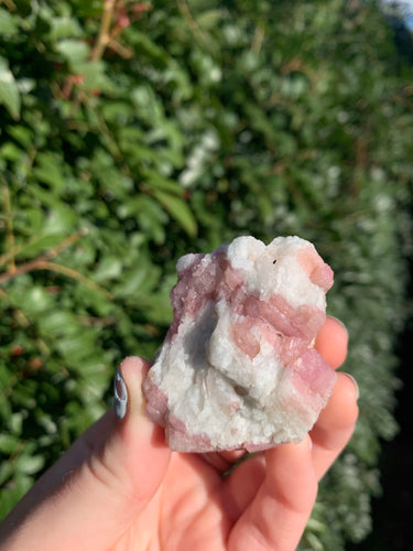 Pink Tourmaline in Quartz*