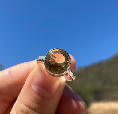 Citrine Ring size 8.5 #43*!