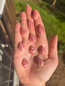 1 Rhodochrosite Teardrop Cabochon