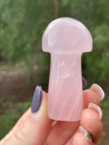 Rose Quartz Mushroom