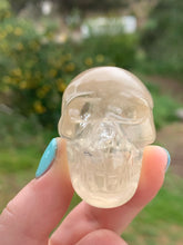 Load image into Gallery viewer, Light Citrine Skull*