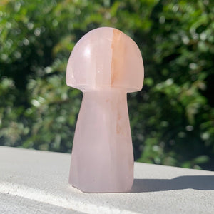 Rose Quartz Mushroom*