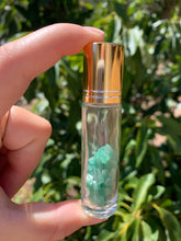 Load image into Gallery viewer, Green Fluorite Essential Oil Roll On Bottle*