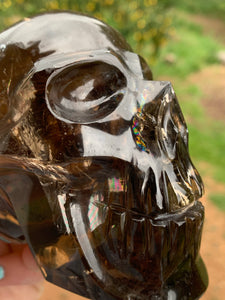 Honey Citrine Skull*