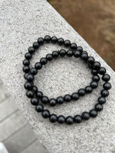 Load image into Gallery viewer, 1 Shungite Bracelet with 6-7mm Beads