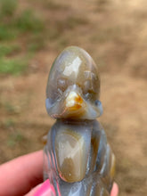 Load image into Gallery viewer, Agate with Carnelian Dolphin