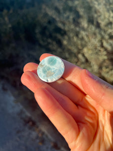 Larimar Oval Cabochon