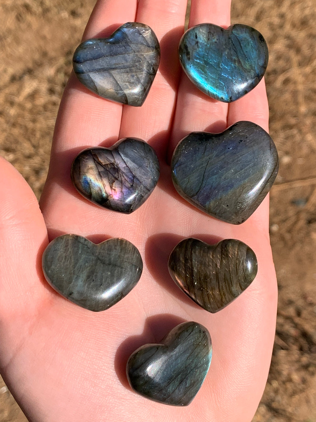 Labradorite Heart Intuitively Selected*