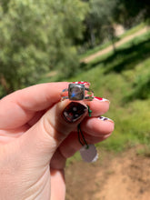 Load image into Gallery viewer, Labradorite Sterling Silver Ring Size 8