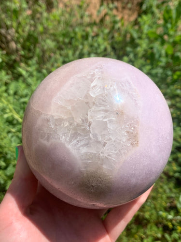 Pink Amethyst Sphere