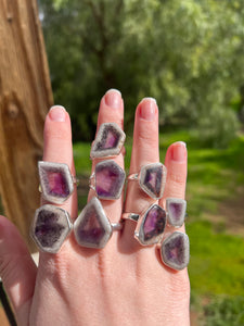 Tripeesh Amethyst Rings