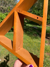 Load image into Gallery viewer, 1 Standing/ Hanging Wooden Triangle Shelf Intuitively Selected