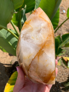 Golden Healer Quartz Flame*