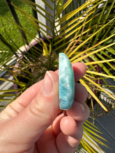 Load image into Gallery viewer, Larimar Warped Teardrop Cabochon