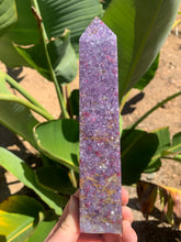 Load image into Gallery viewer, Unicorn Tower - Lepidolite and Pink Tourmaline*