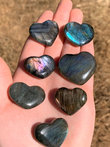 Labradorite Heart Intuitively Selected*