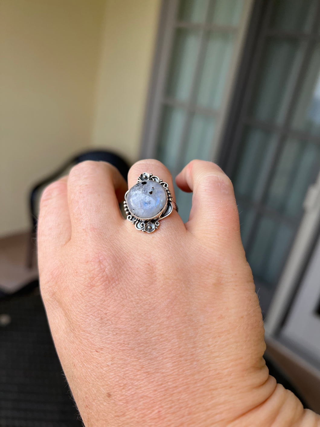 Moonstone Ring Size 8*!