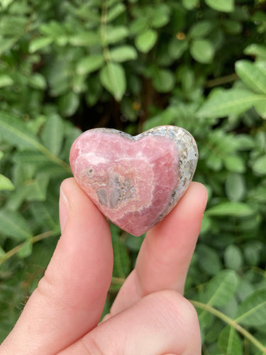 Rhodochrosite Heart*