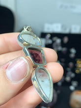 Load image into Gallery viewer, Rainbow Moonstone and Amethyst and Pendant*