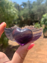 Load image into Gallery viewer, Fluorite Heart Wing*