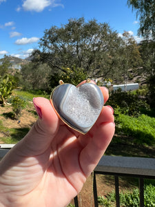 Amethyst Heart Necklaces