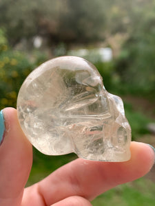 Light Citrine Skull*