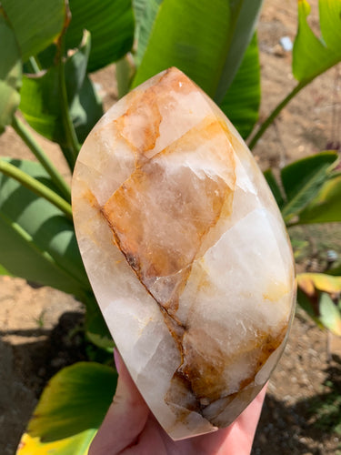 Golden Healer Quartz Flame*