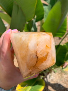 Golden Healer Quartz Flame*