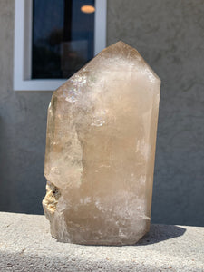 Citrine Tower with Albite*